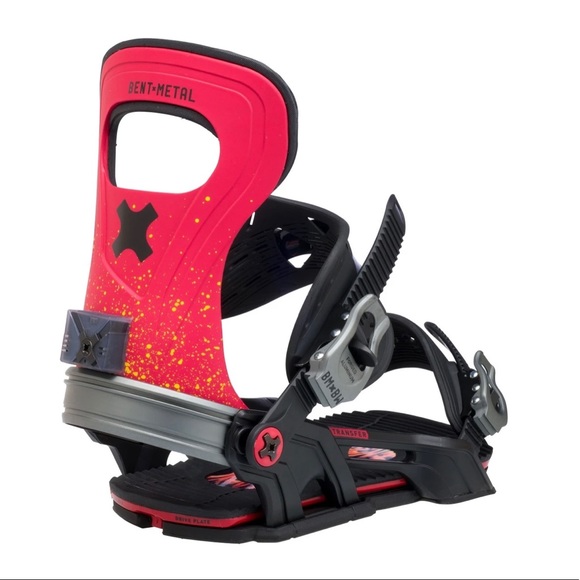 💥Bent Metal Binding Works “Transfer” Snowboard Bindings Large Mervin LibTech 💥 - Picture 9 of 14